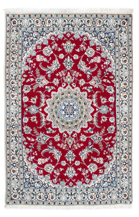 Alfombra Persa - Nain - Real - 170 x 108 cm - rojo