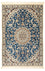 Alfombra Persa - Nain - Real - 133 x 88 cm - azul