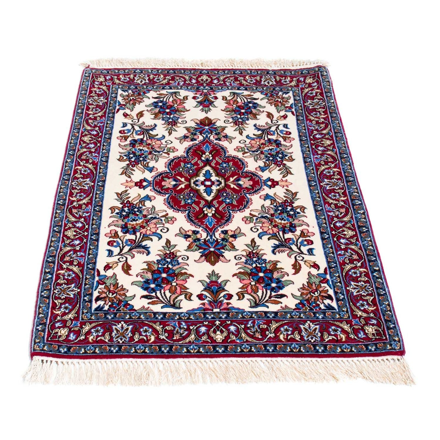 Alfombra Persa - Isfahan - Prima - 107 x 72 cm - beige