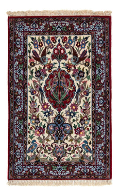 Alfombra Persa - Isfahan - Prima - 105 x 67 cm - rojo oscuro