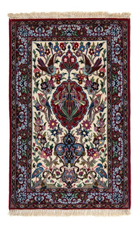 Alfombra Persa - Isfahan - Prima - 105 x 67 cm - rojo oscuro