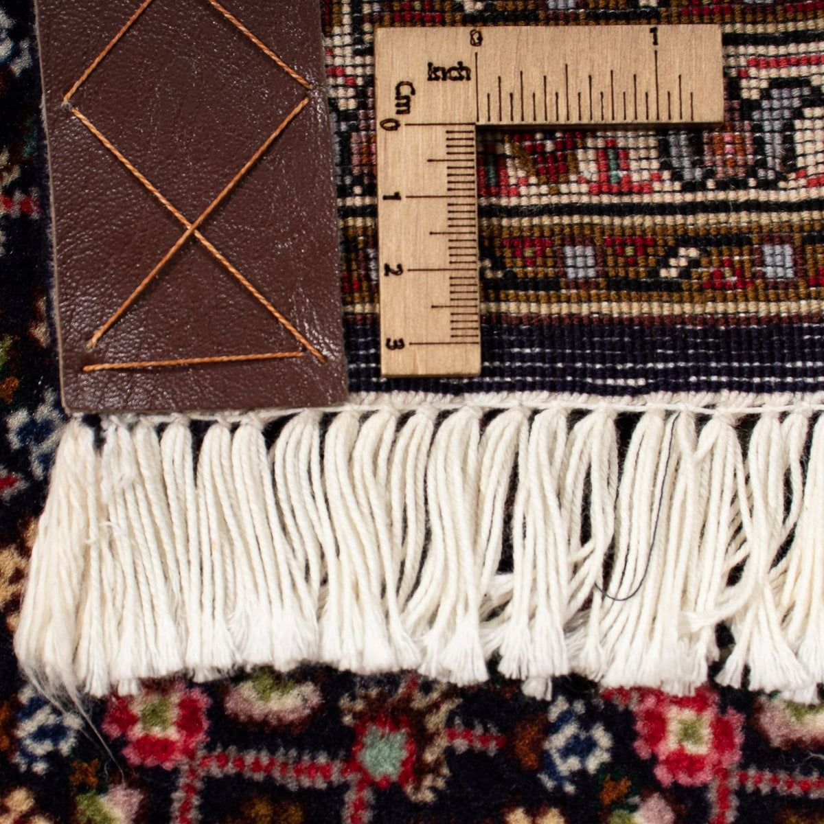 Alfombra persa - Tabriz cuadrado  - 203 x 202 cm - azul oscuro