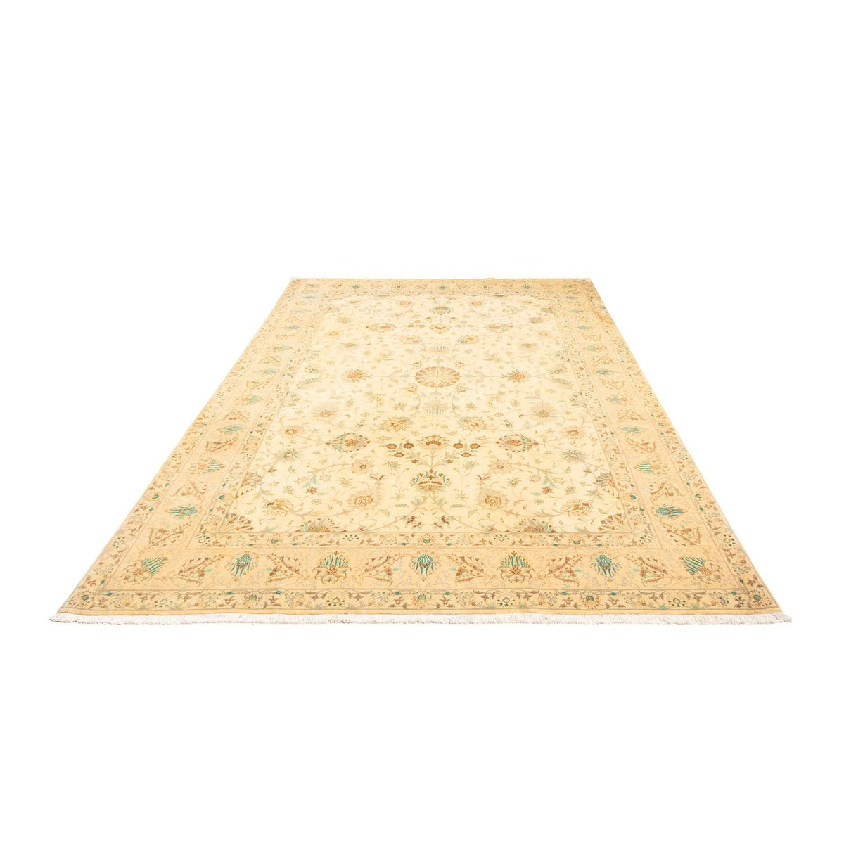 Alfombra Persa - Tabriz - Real - 297 x 200 cm - beige