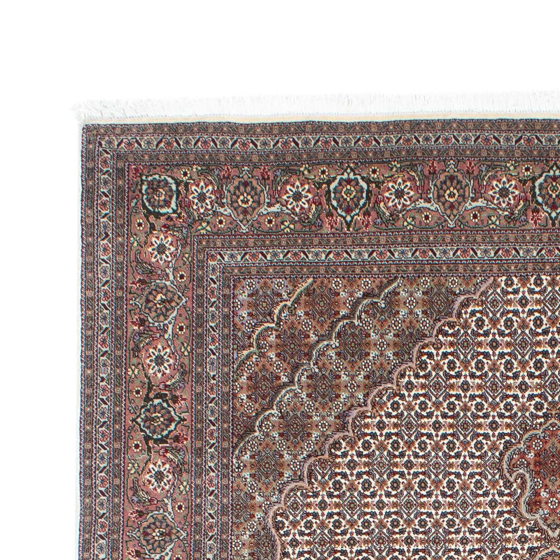 Alfombra persa - Tabriz - 212 x 153 cm - marrón claro