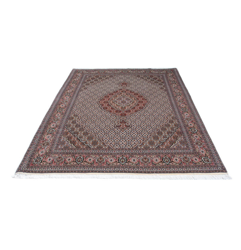 Alfombra persa - Tabriz - 212 x 153 cm - marrón claro