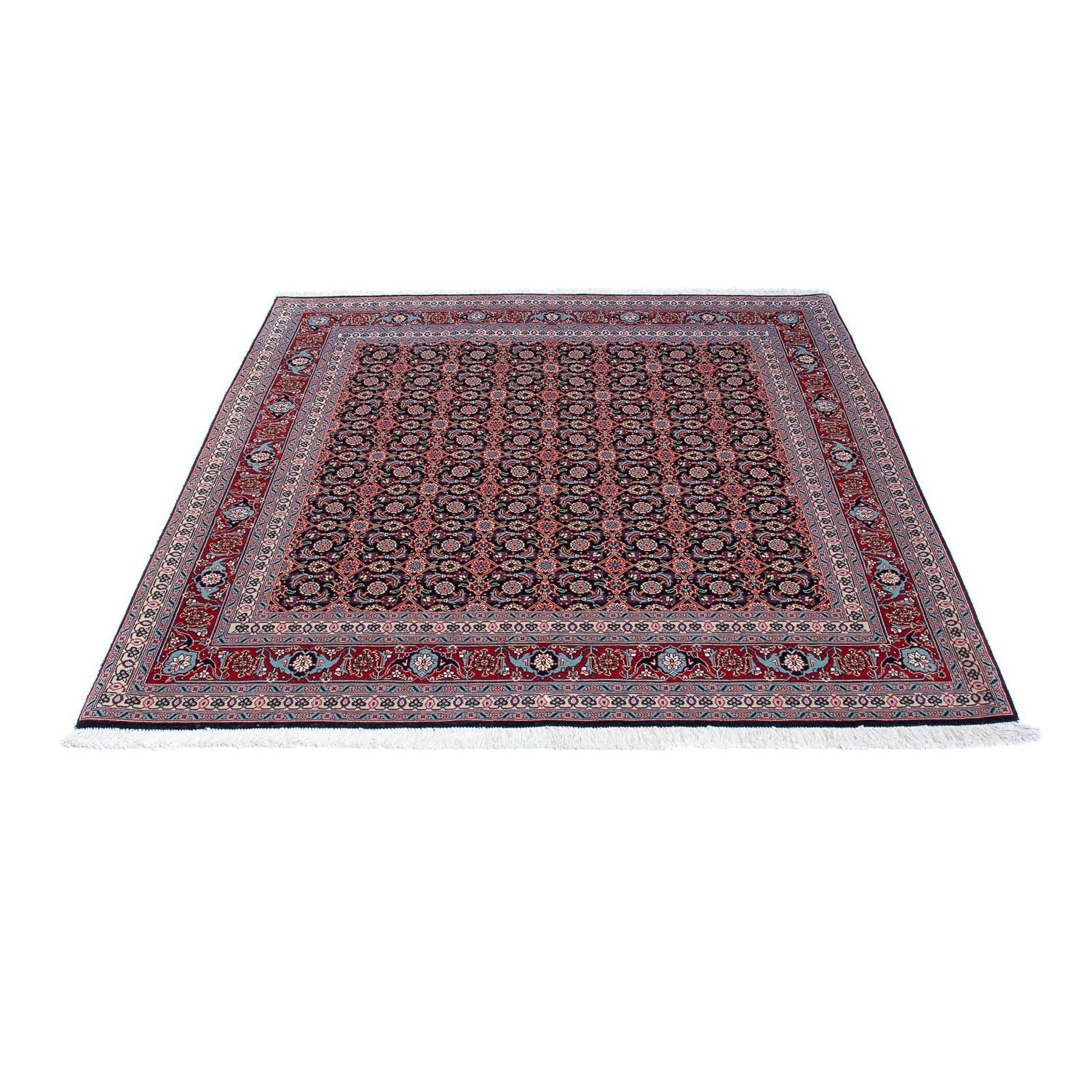 Alfombra persa - Tabriz cuadrado  - 156 x 155 cm - multicolor