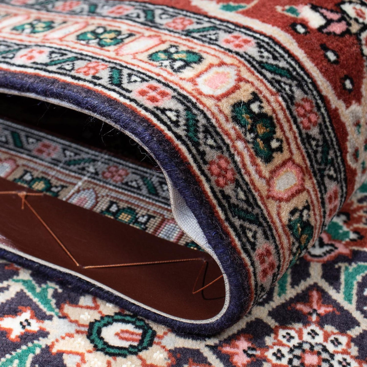 Alfombra persa - Tabriz - 200 x 154 cm - multicolor