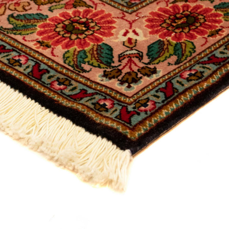 Alfombra Persa - Tabriz - Real - 148 x 100 cm - azul oscuro