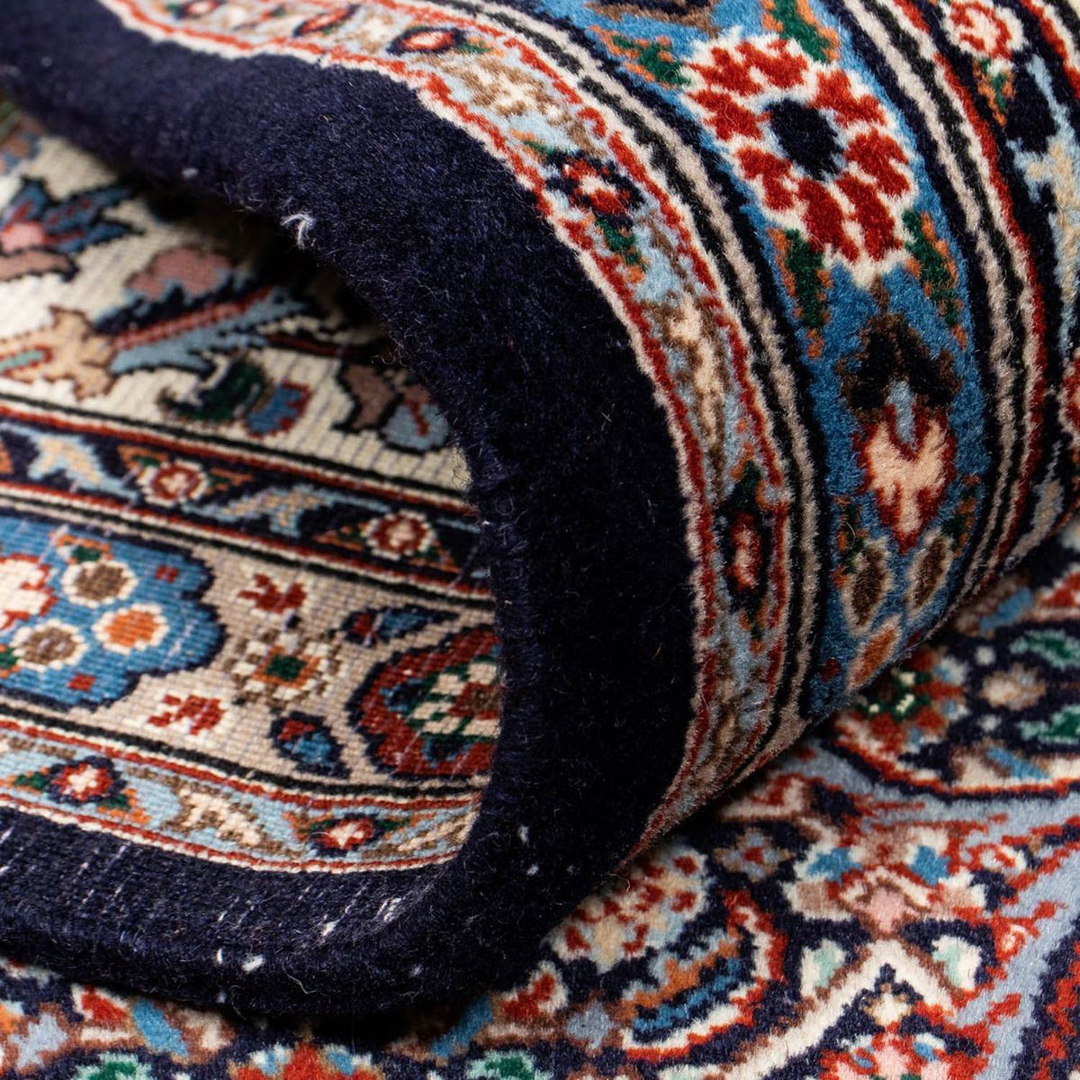 Alfombra persa - Clásica - 290 x 198 cm - azul oscuro