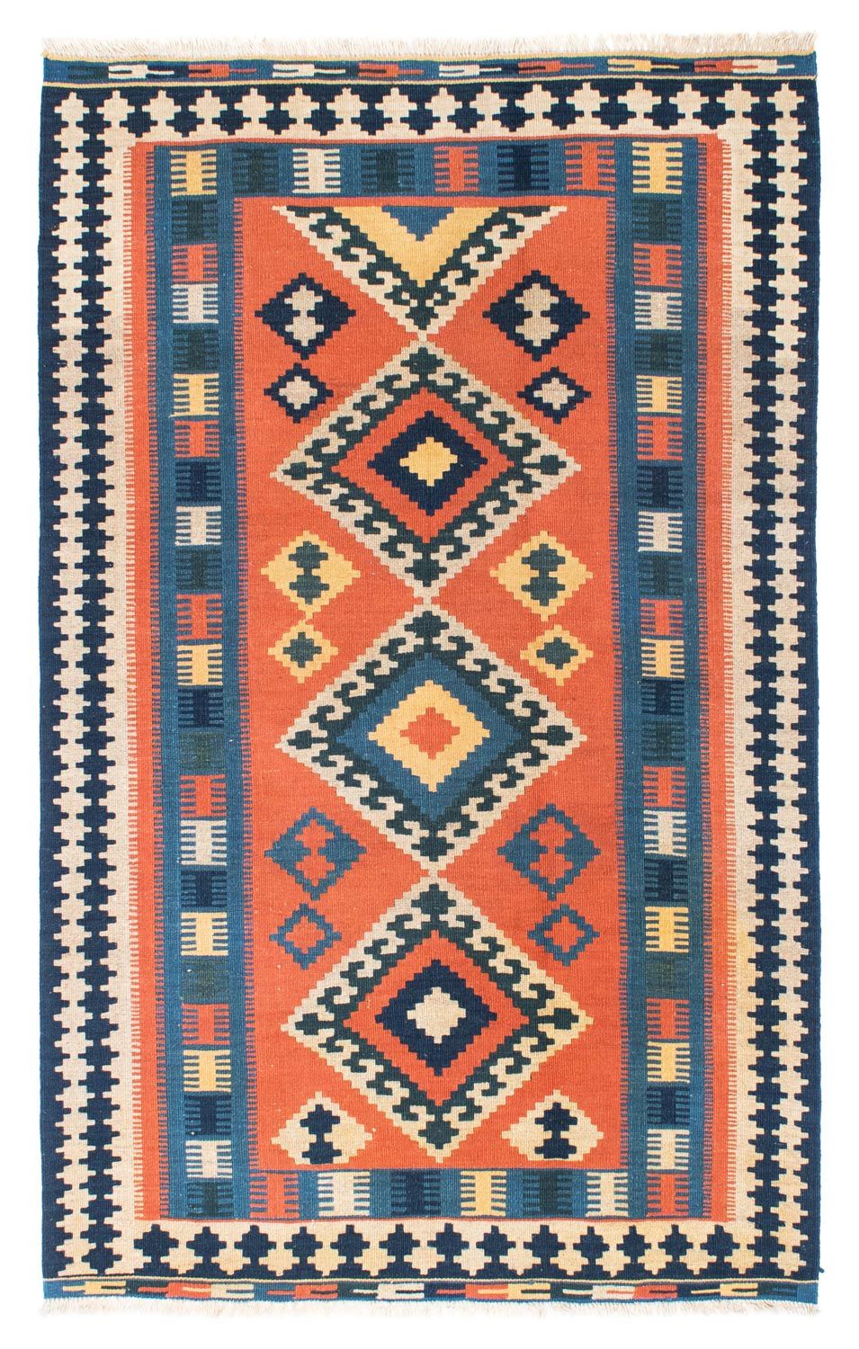 Alfombra Kelim - Oriental - 192 x 123 cm - óxido