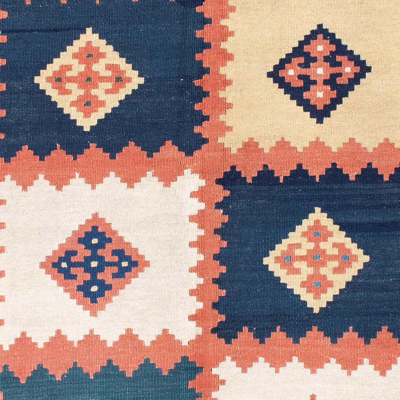 Alfombra Kelim - Oriental - 212 x 155 cm - azul