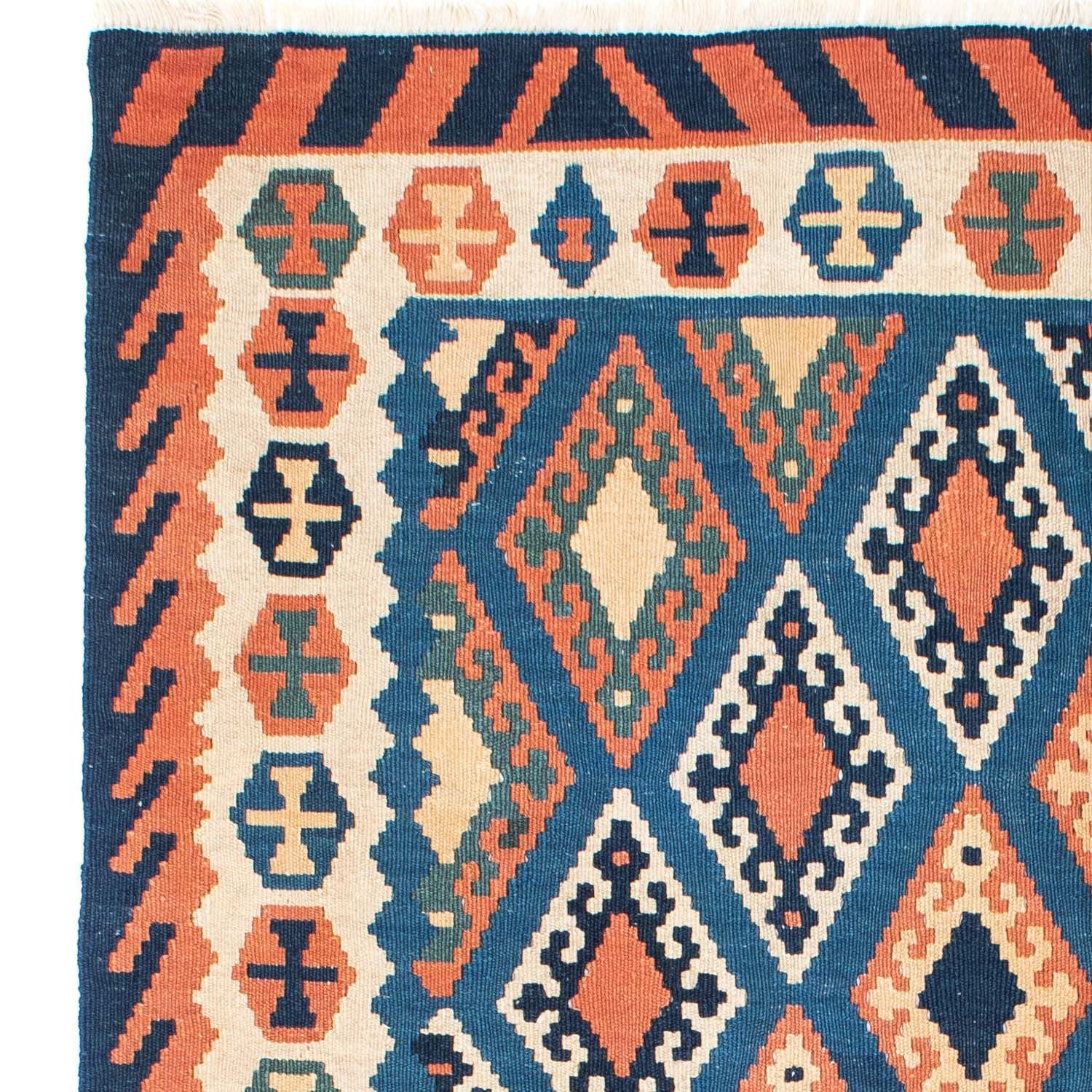 Alfombra Kelim - Oriental - 222 x 158 cm - azul