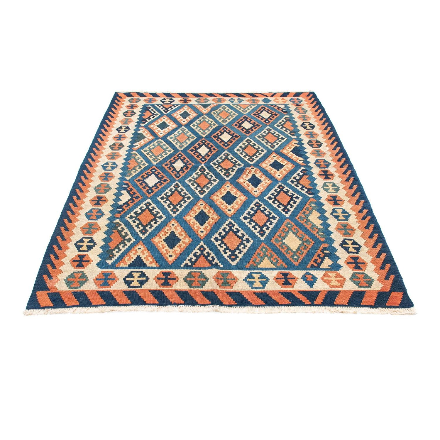 Alfombra Kelim - Oriental - 222 x 158 cm - azul