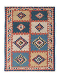 Alfombra Kelim - Oriental - 216 x 161 cm - multicolor