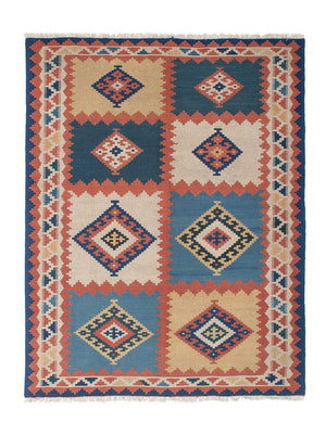 Alfombra Kelim - Oriental - 216 x 161 cm - multicolor