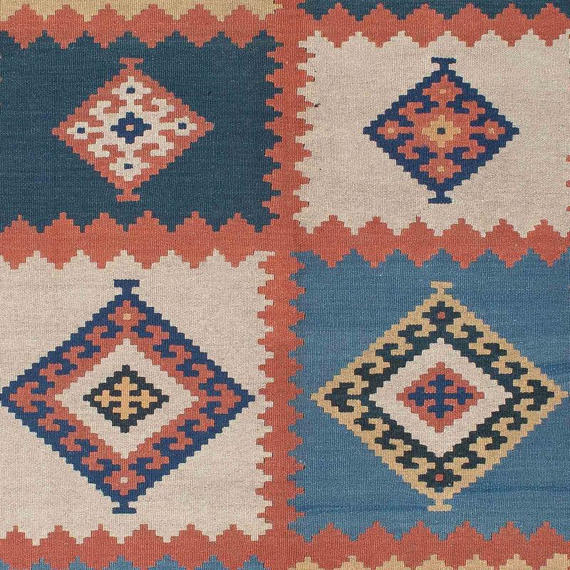 Alfombra Kelim - Oriental - 216 x 161 cm - multicolor