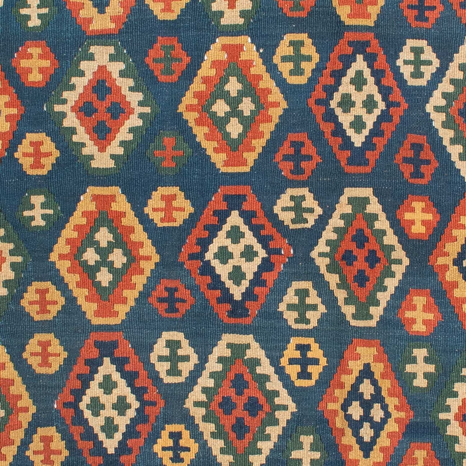 Alfombra Kelim - Oriental - 232 x 194 cm - azul