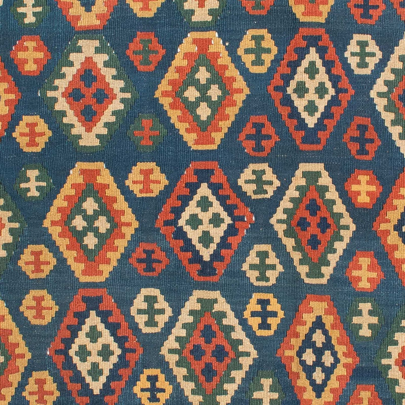 Alfombra Kelim - Oriental - 232 x 194 cm - azul