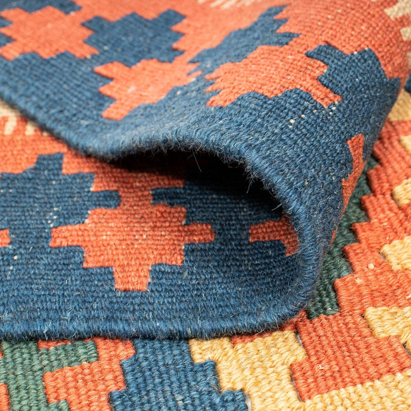 Alfombra Kelim - Oriental - 232 x 194 cm - azul