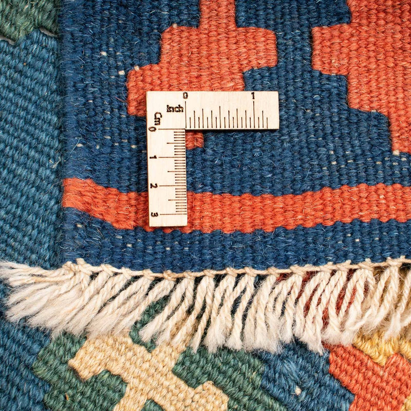 Alfombra Kelim - Oriental - 232 x 194 cm - azul