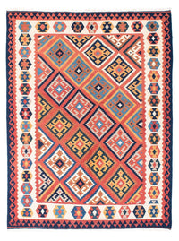 Alfombra Kelim - Oriental - 206 x 156 cm - óxido