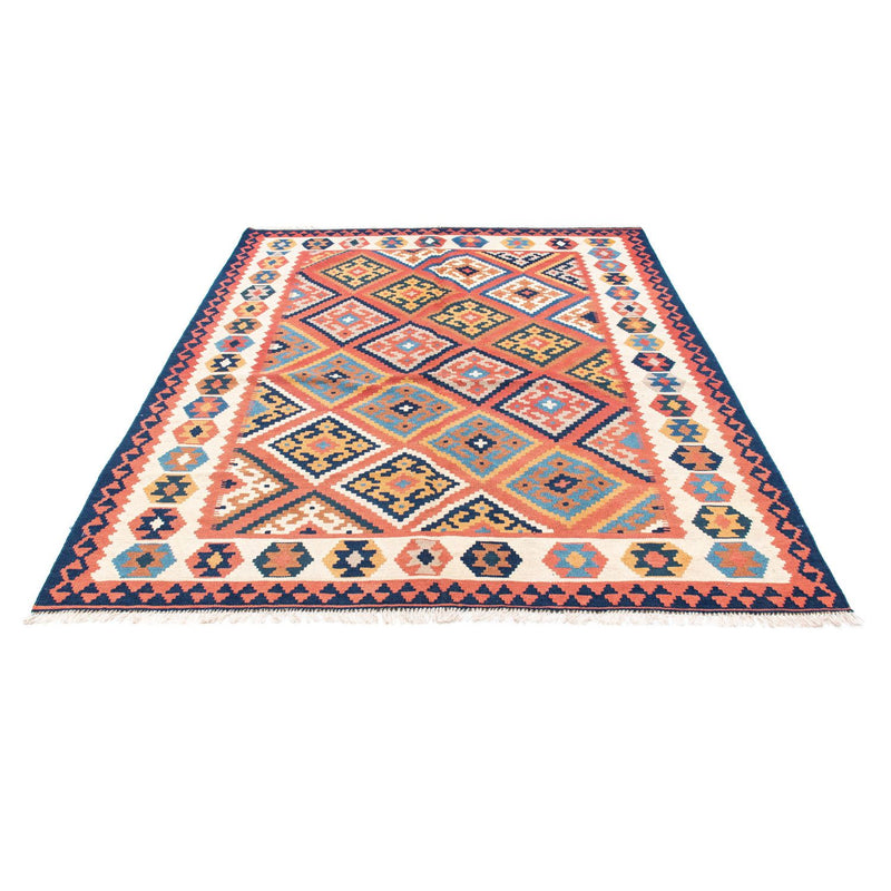 Alfombra Kelim - Oriental - 206 x 156 cm - óxido