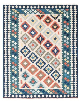 Alfombra Kelim - Oriental - 196 x 155 cm - beige