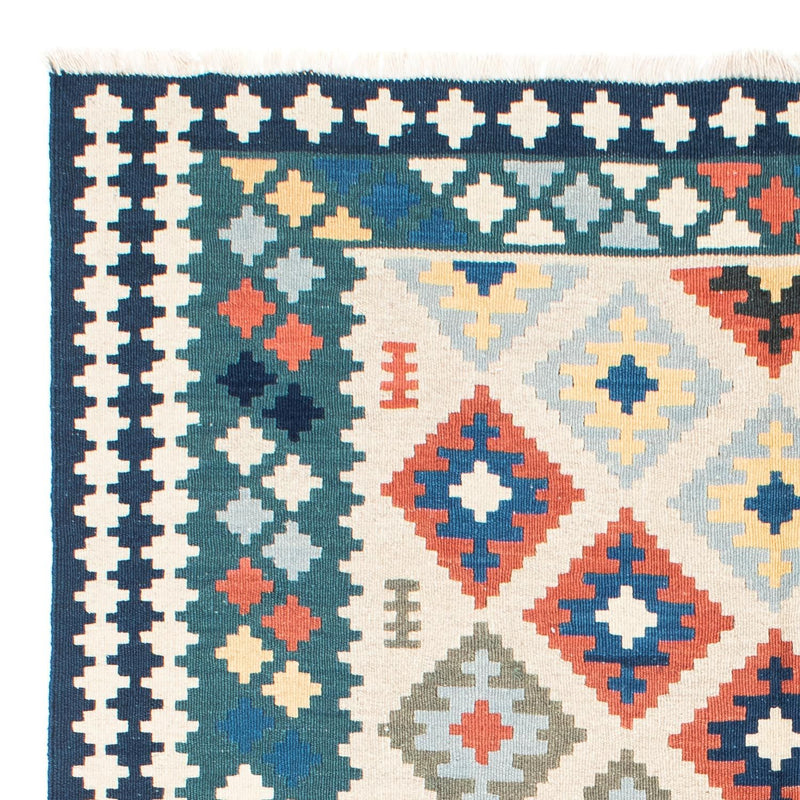 Alfombra Kelim - Oriental - 196 x 155 cm - beige