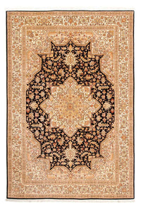 Alfombra Persa - Tabriz - Real - 303 x 200 cm - marrón