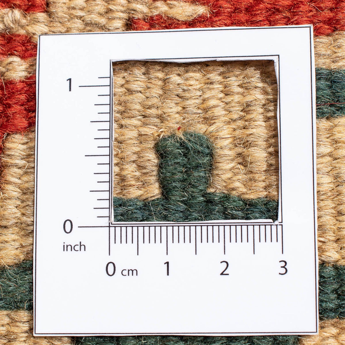 Alfombra Kelim - Oriental - 211 x 146 cm - rojo oscuro