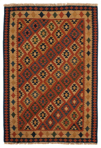 Alfombra Kelim - Oriental - 210 x 155 cm - marrón