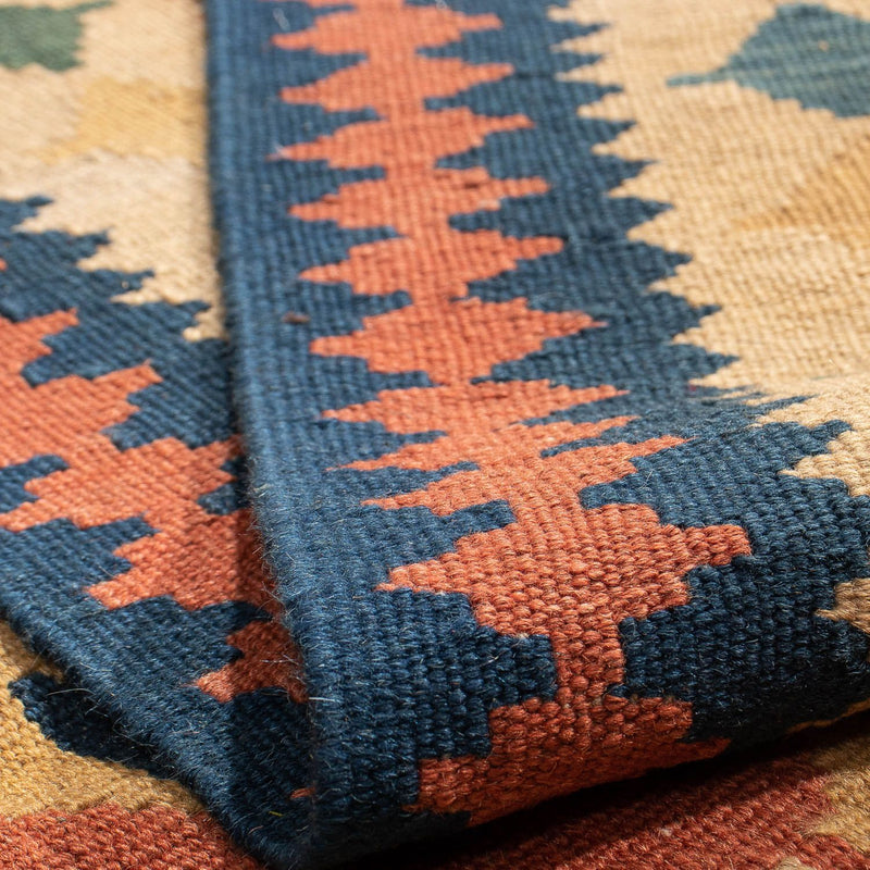Alfombra Kelim - Oriental - 210 x 155 cm - marrón