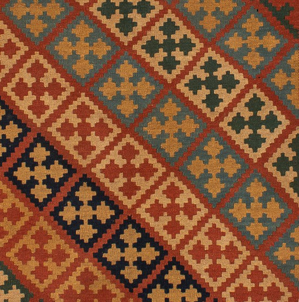 Alfombra Kelim - Oriental - 218 x 145 cm - marrón