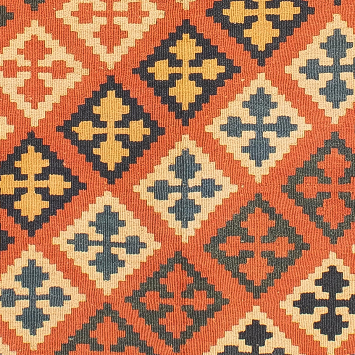 Alfombra Kelim - Oriental - 195 x 124 cm - naranja