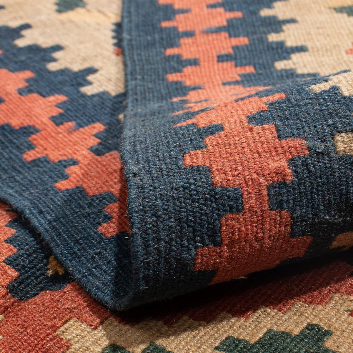 Alfombra Kelim - Oriental - 195 x 124 cm - naranja