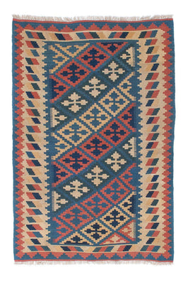 Alfombra Kelim - Oriental - 175 x 116 cm - azul