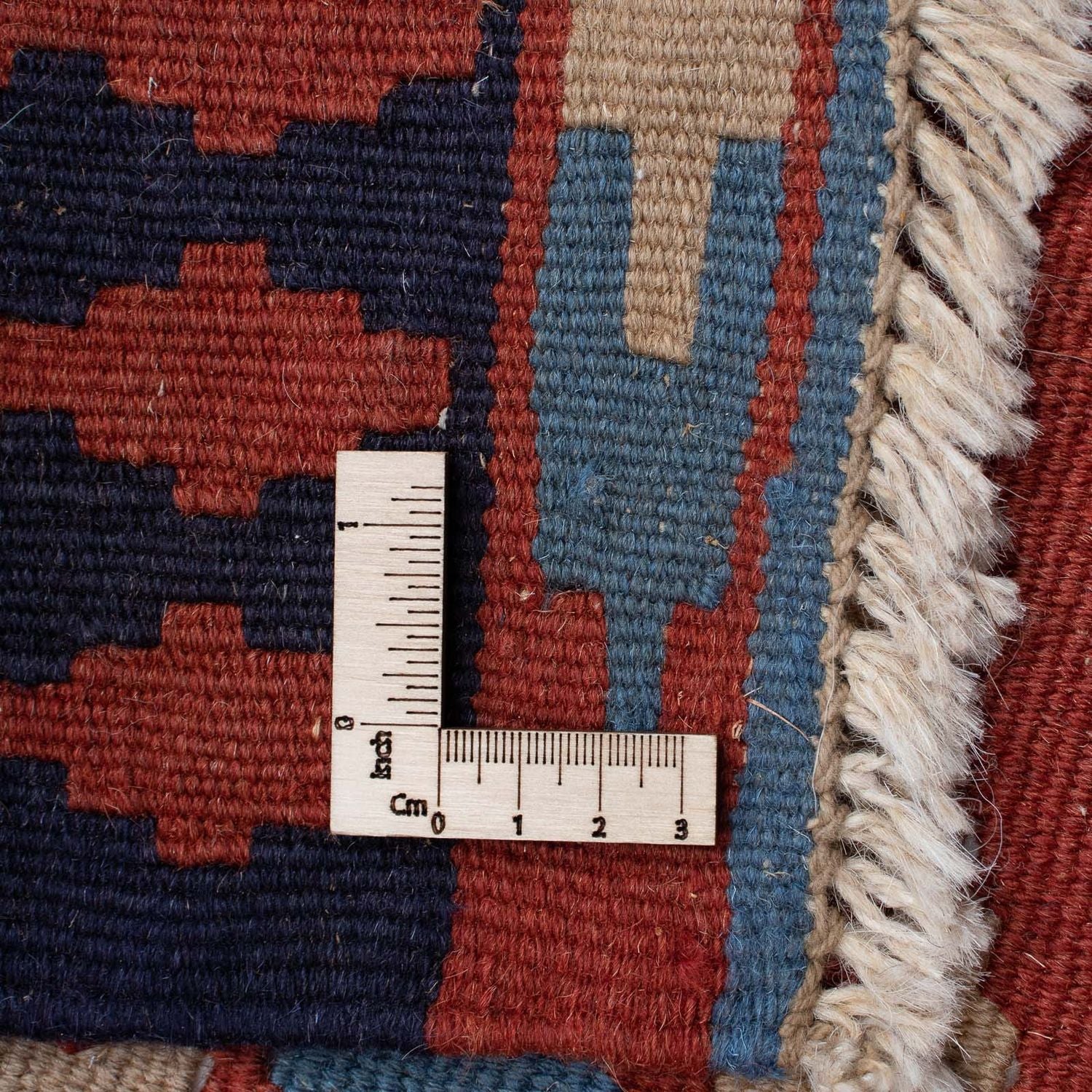 Alfombra Kelim - Oriental - 170 x 114 cm - rojo oscuro
