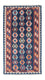 Alfombra de pasillo Alfombra Kelim - Oriental - 186 x 104 cm - azul