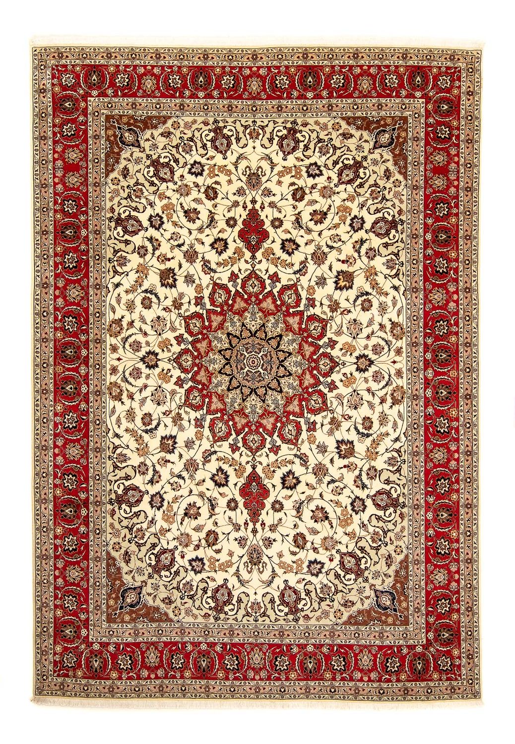 Alfombra Persa - Tabriz - Real - 354 x 253 cm - beige
