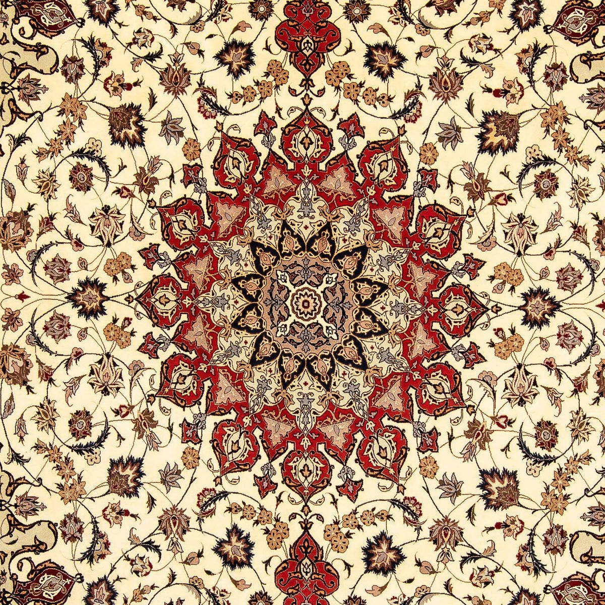 Alfombra Persa - Tabriz - Real - 354 x 253 cm - beige