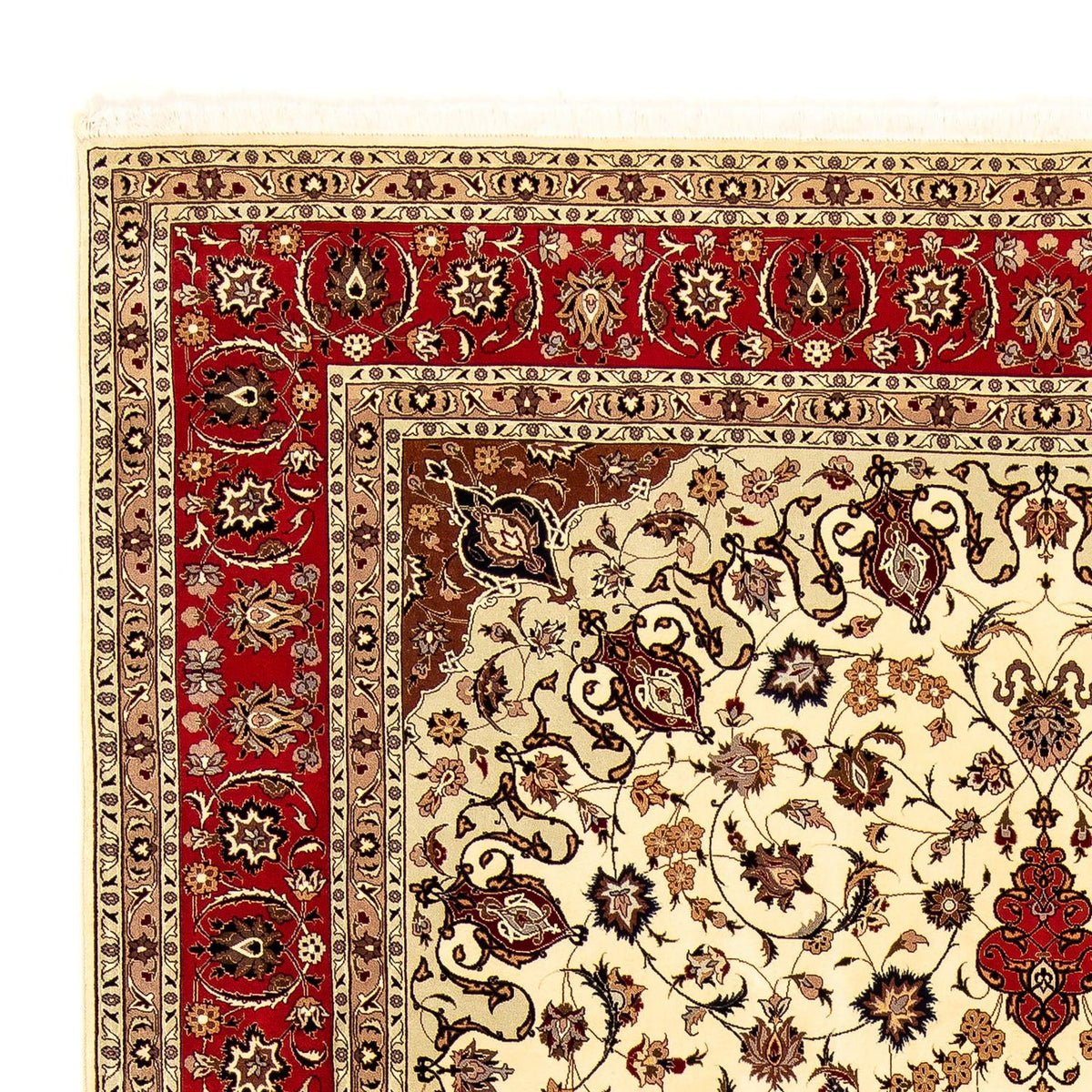 Alfombra Persa - Tabriz - Real - 354 x 253 cm - beige