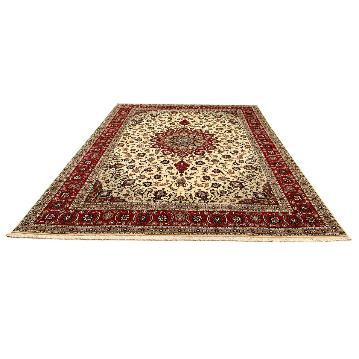 Alfombra Persa - Tabriz - Real - 354 x 253 cm - beige