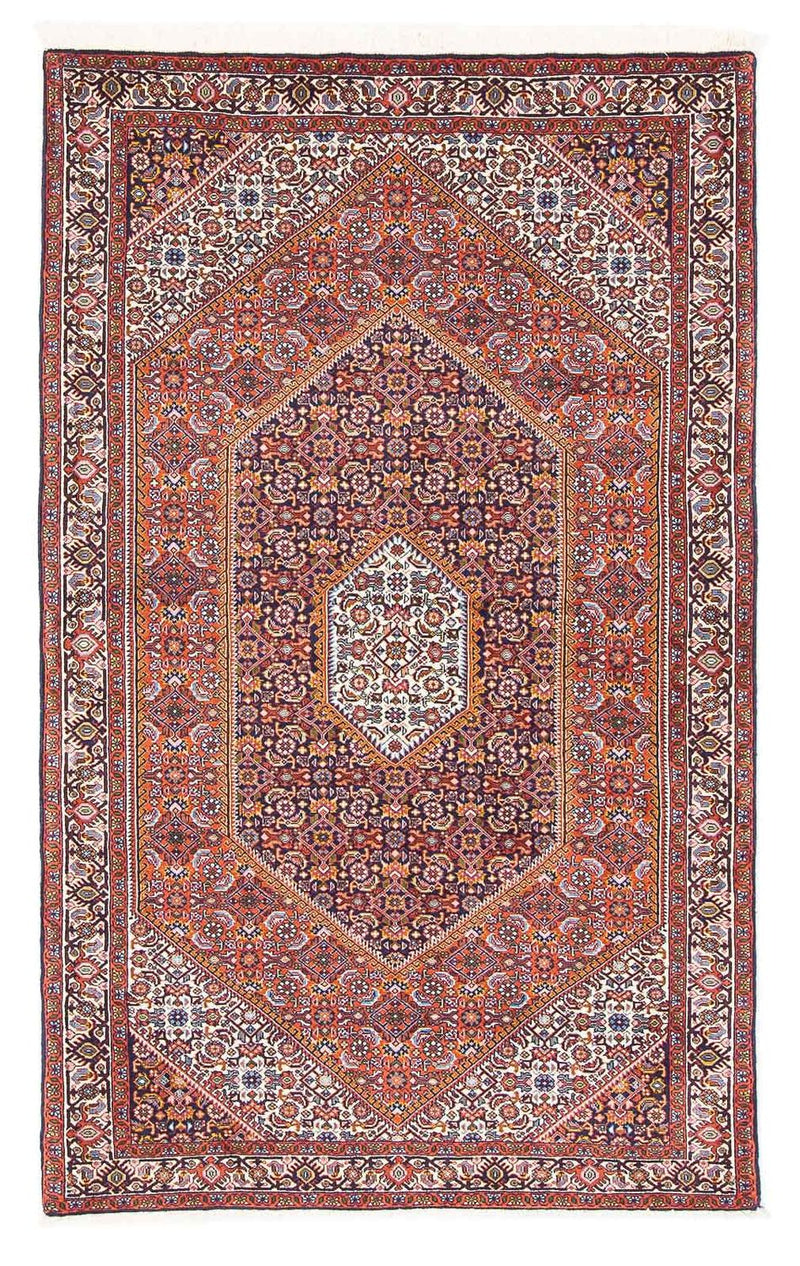 Alfombra de pasillo Alfombra persa - Bidjar - 174 x 107 cm - rojo claro