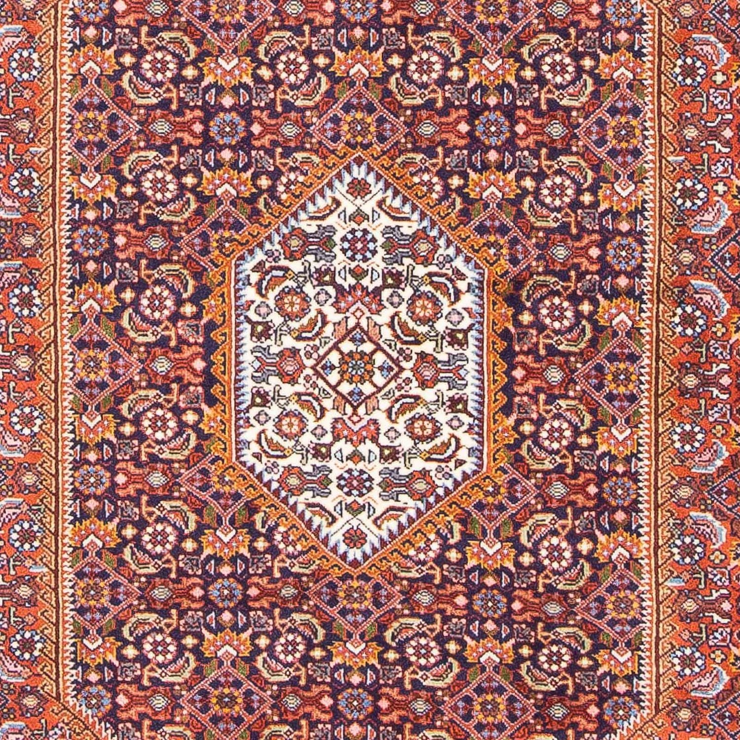 Alfombra de pasillo Alfombra persa - Bidjar - 174 x 107 cm - rojo claro