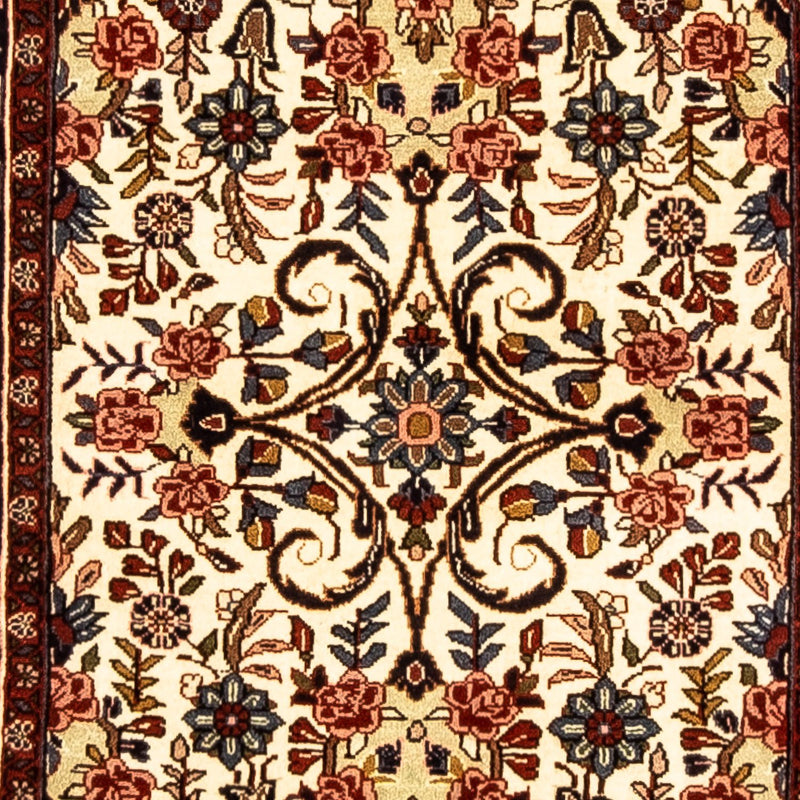 Alfombra de pasillo Alfombra persa - Bidjar - 298 x 74 cm - beige