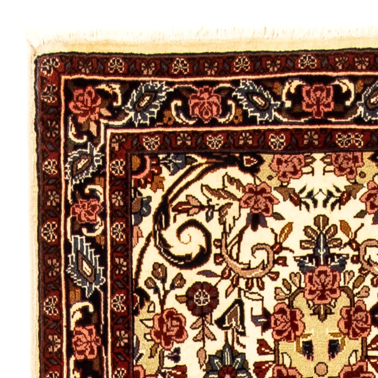 Alfombra de pasillo Alfombra persa - Bidjar - 298 x 74 cm - beige