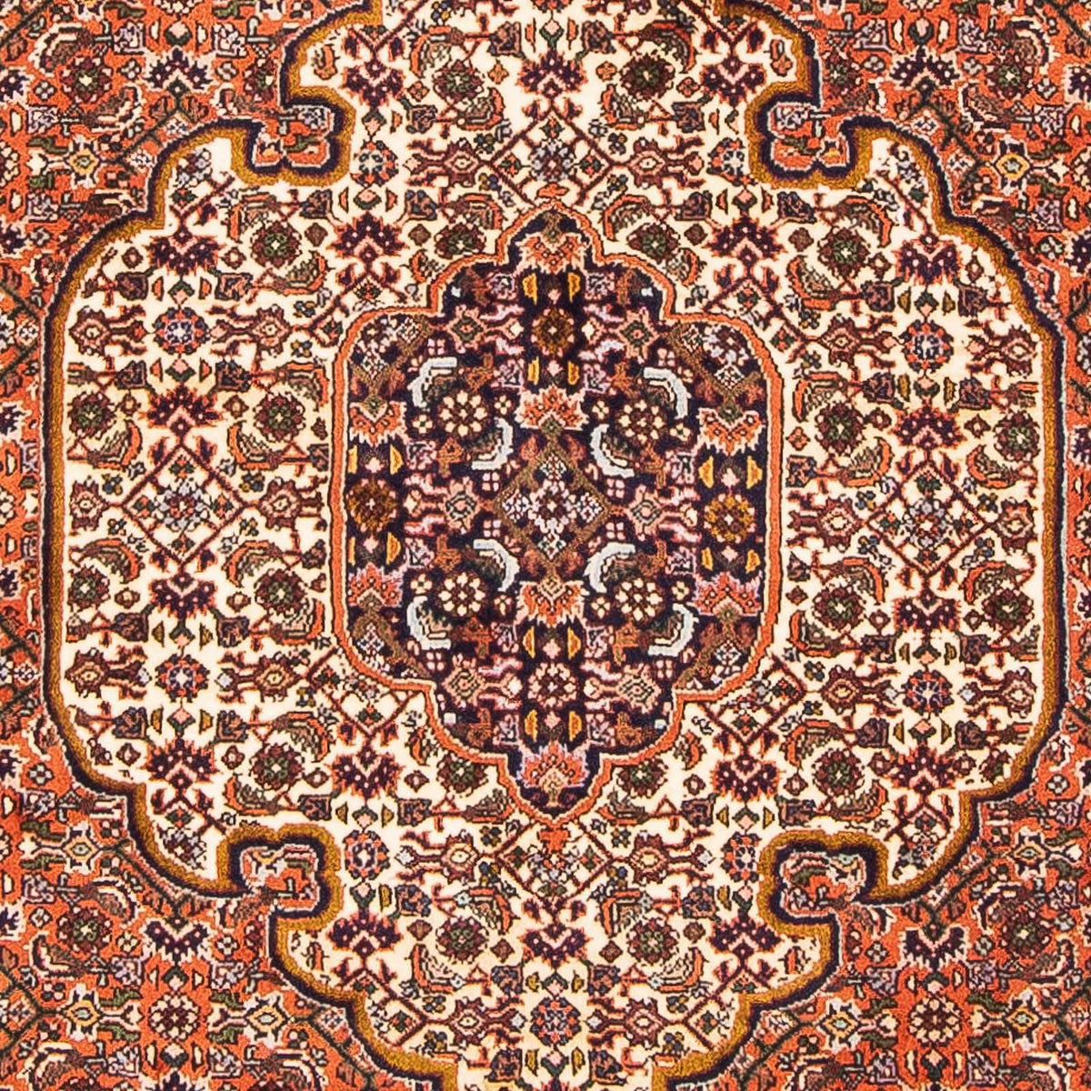 Alfombra persa - Bidjar - 178 x 108 cm - rojo claro