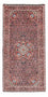 Alfombra persa - Bidjar - 140 x 68 cm - azul oscuro