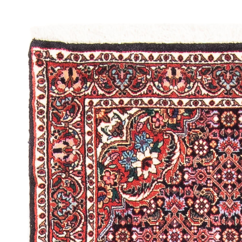 Alfombra persa - Bidjar - 140 x 68 cm - azul oscuro