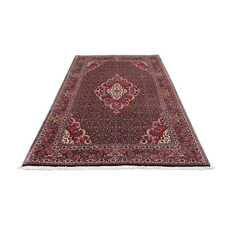 Alfombra persa - Bidjar - 223 x 131 cm - azul oscuro